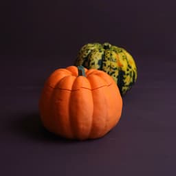 Pumpkin bowls 3d model