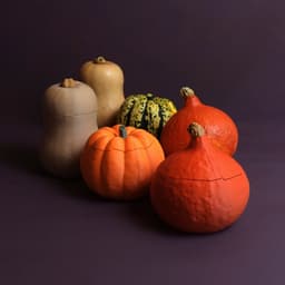 Pumpkin bowls 3d model