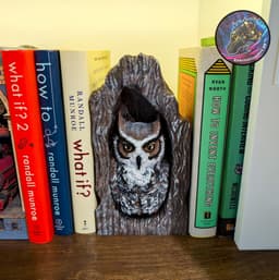 owl book nook 3d model