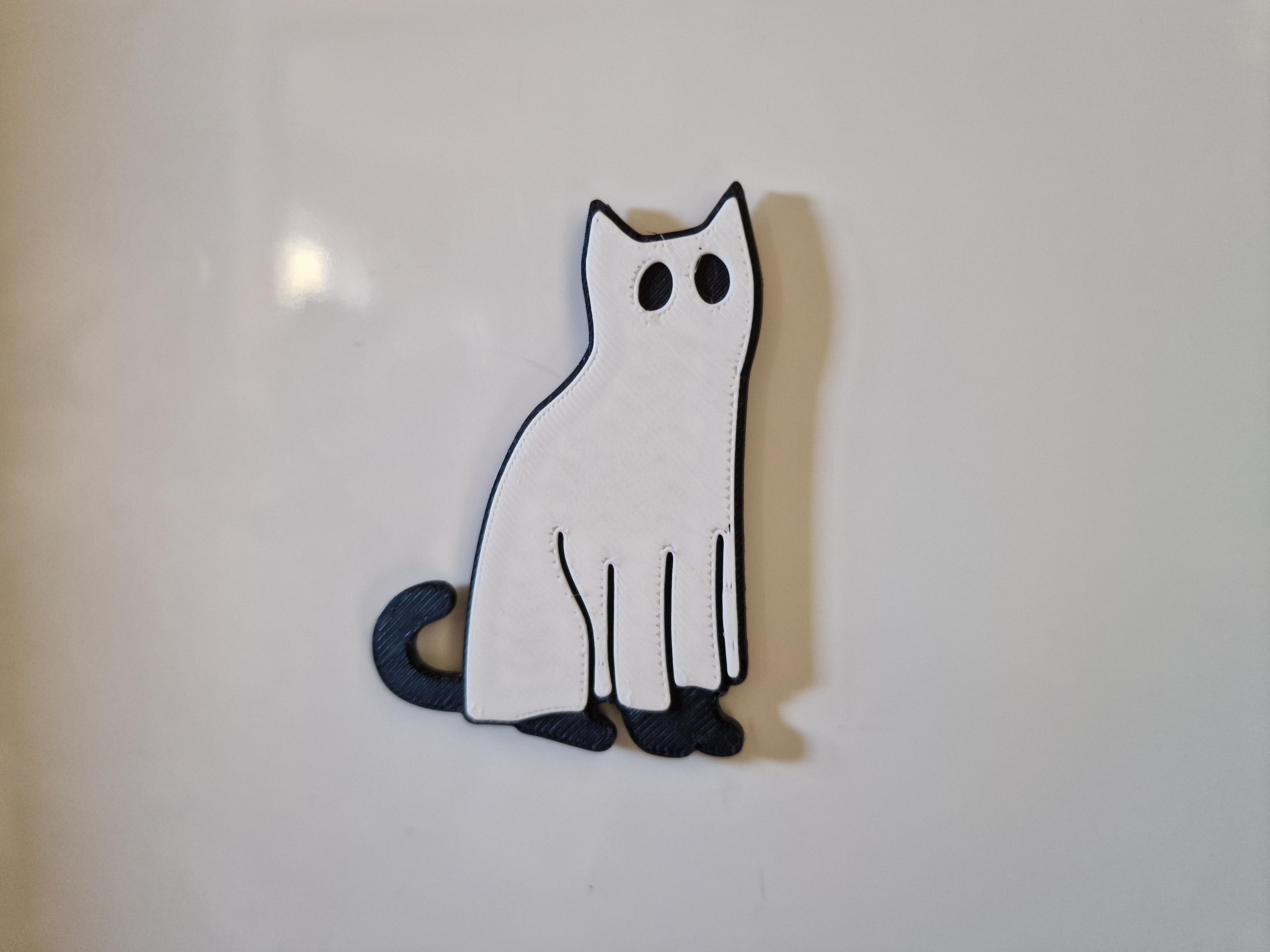 Cat Sheet Ghost 7 - Single Extruder 3d model