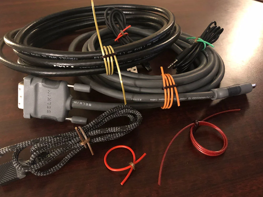 Super Simple Wire Tie 3d model