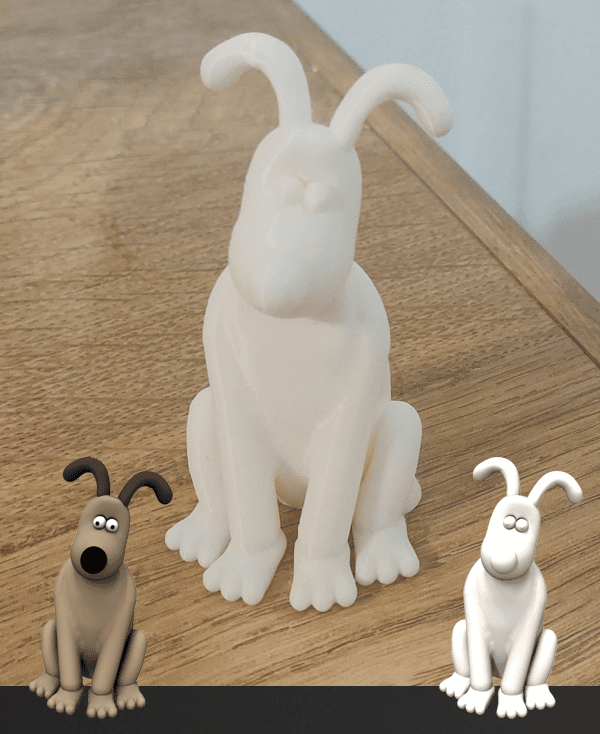 Gromit 3d model