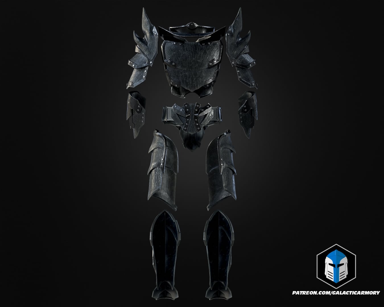 Daedric Mando Armor - 3D Print Files 3d model