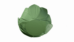 Forest Leaf Bowl — Organic Nature Decor 3d model