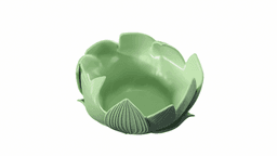 Forest Leaf Bowl — Organic Nature Decor 3d model
