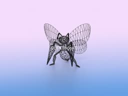 015 Beedrill Pokemon Wiremon Figure 3d model