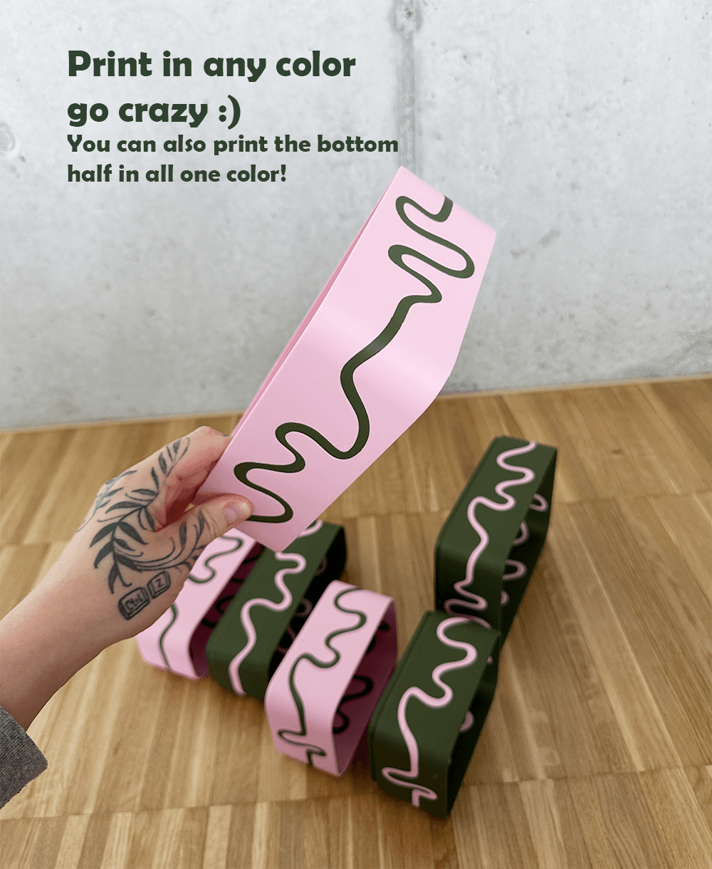 Stackable Box Set of 3 3d model