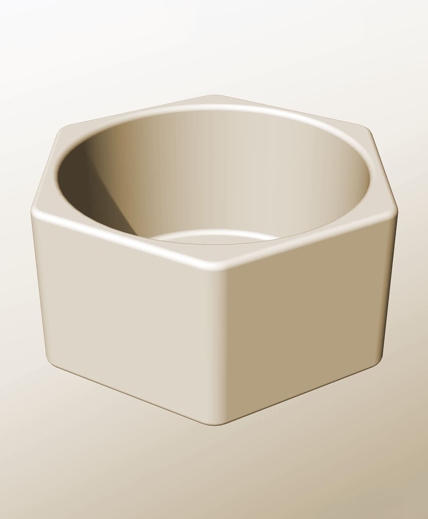 CH96-55 Modular stacking container for modern home decor 3d print stl 3d model