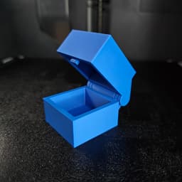 Small Snap Fit Box Blank 35x35x35mm 3d model