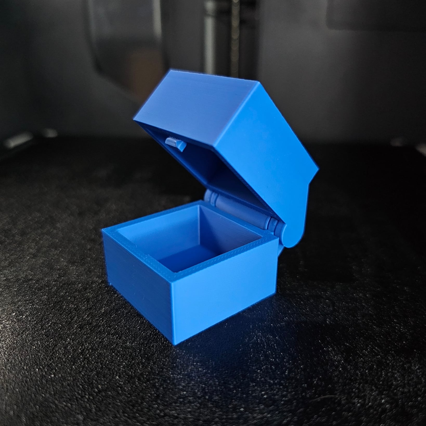 Small Snap Fit Box Blank 35x35x35mm 3d model