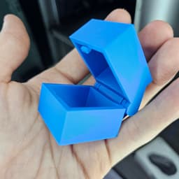 Small Snap Fit Box Blank 35x35x35mm 3d model