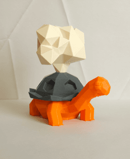Torkoal Low Poly Pokemon 3d model