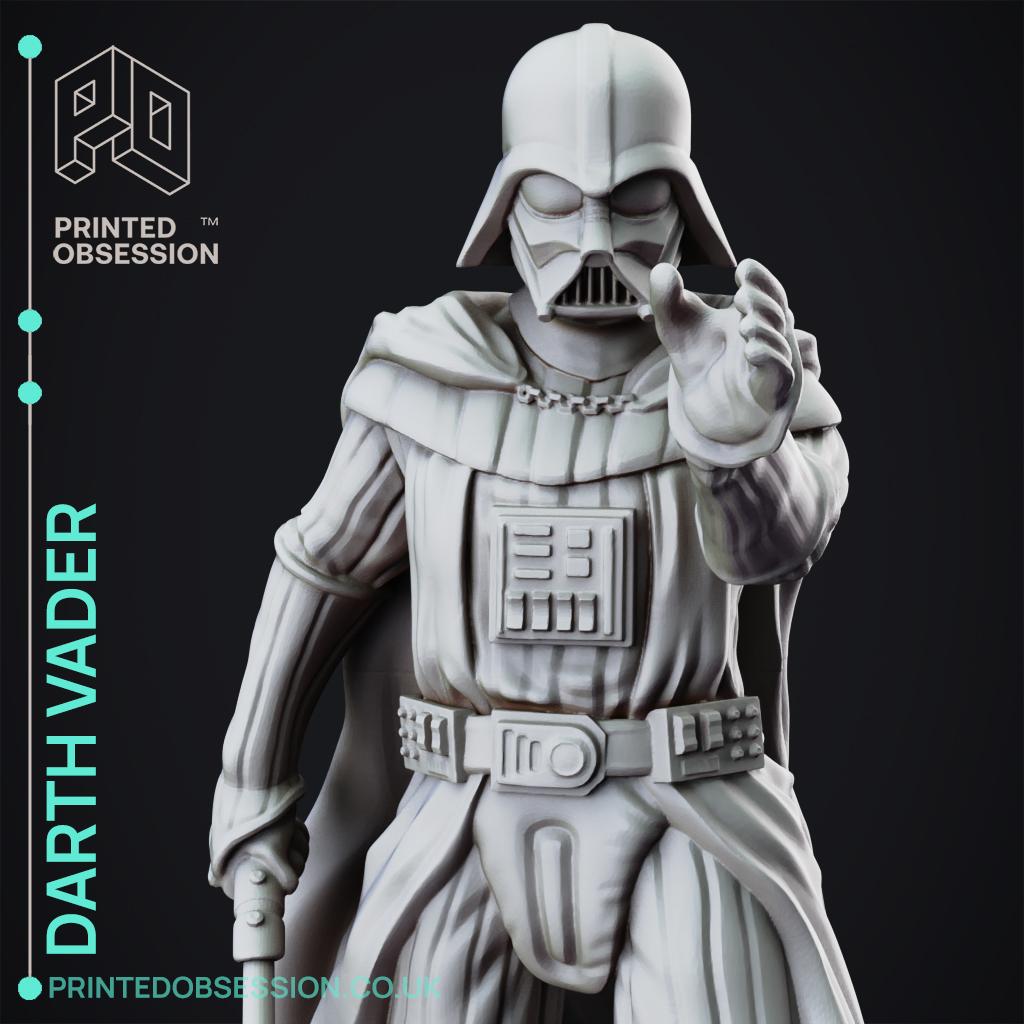 Darth Vader - Starwars - 30cm Fanart  3d model