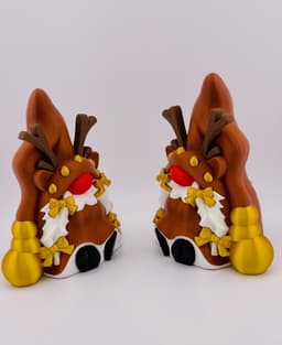 Reindeer Gnome -Girl 3d model