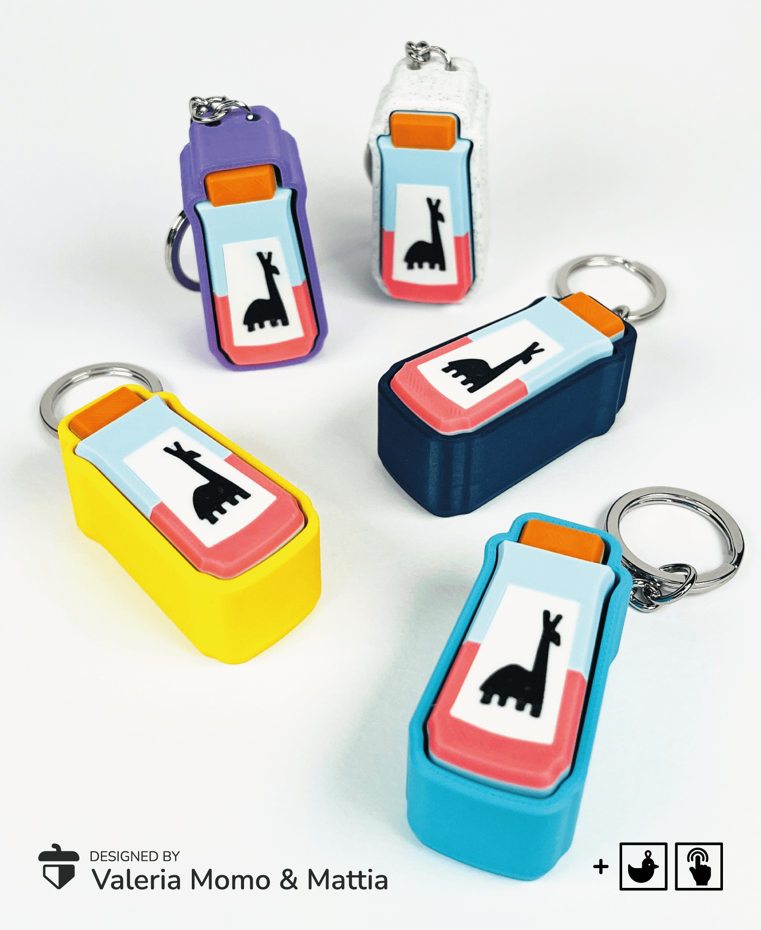 Llama Kuzco's Potion Clicker Keychain Toy, Valentine 3d model