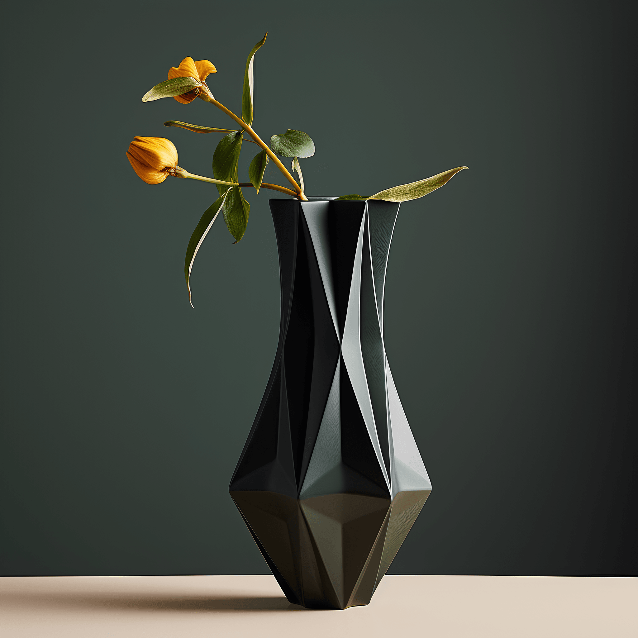 Rimini Vase – Geometric Elegance for Modern Spaces 3d model