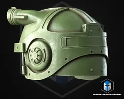 Combat Armor Helmet - 3D Print Files 3d model