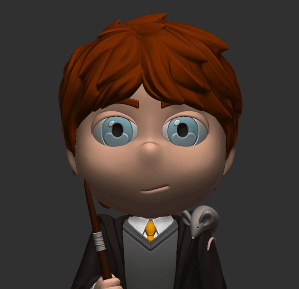 Little Big Head- Ron Weasley 3d model