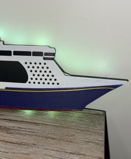 Disney Inspired "Bon Voyage" Cruise Ship Decor 3d model
