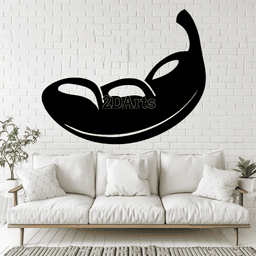 Peas 2D Wall Art/Window Art - Digital STL & SVG File for 3D Printing or Laser Cutting 3d model