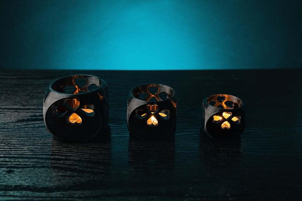 Candle Vases 3d model