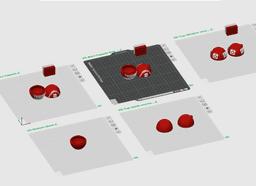 Barn Capsule Flexi Figure - Farm Flexi Pack Part 1 - Keychain, No Supports 3D Print STL/3MF 3d model