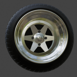 SSR Lonchamp XR4 wheels 1/64 JDM 3d model