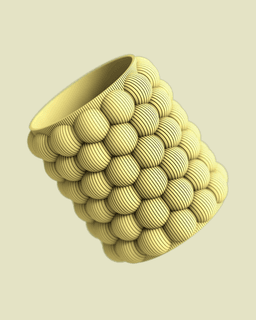 H33WORKS Bubble Vase 3d model