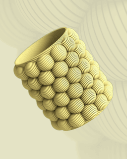 H33WORKS Bubble Vase 3d model