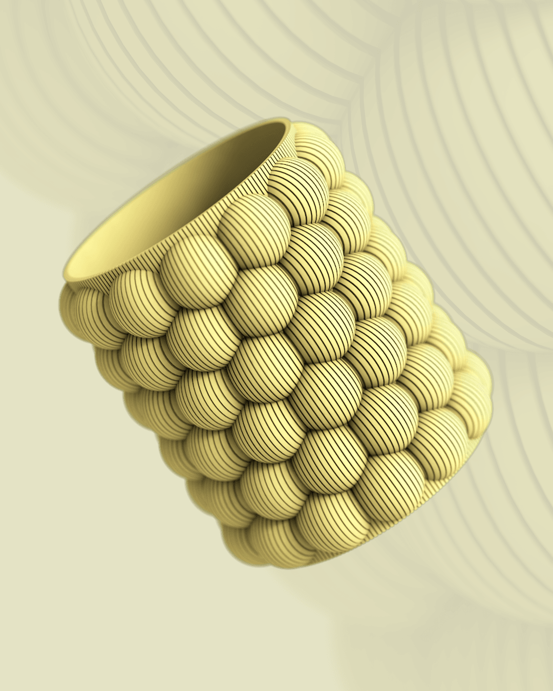 H33WORKS Bubble Vase 3d model