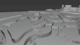Topographical Map Of Barovia - Berkel 3d model
