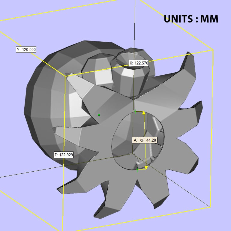 LOW POLY OCTOROK OCTOPUS 3d model