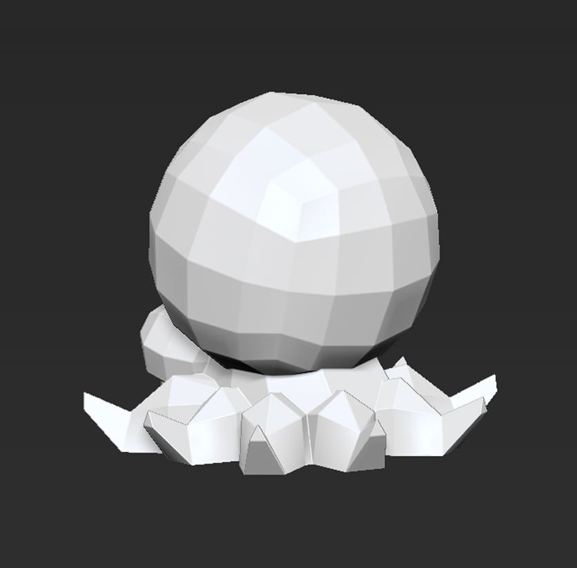 LOW POLY OCTOROK OCTOPUS 3d model
