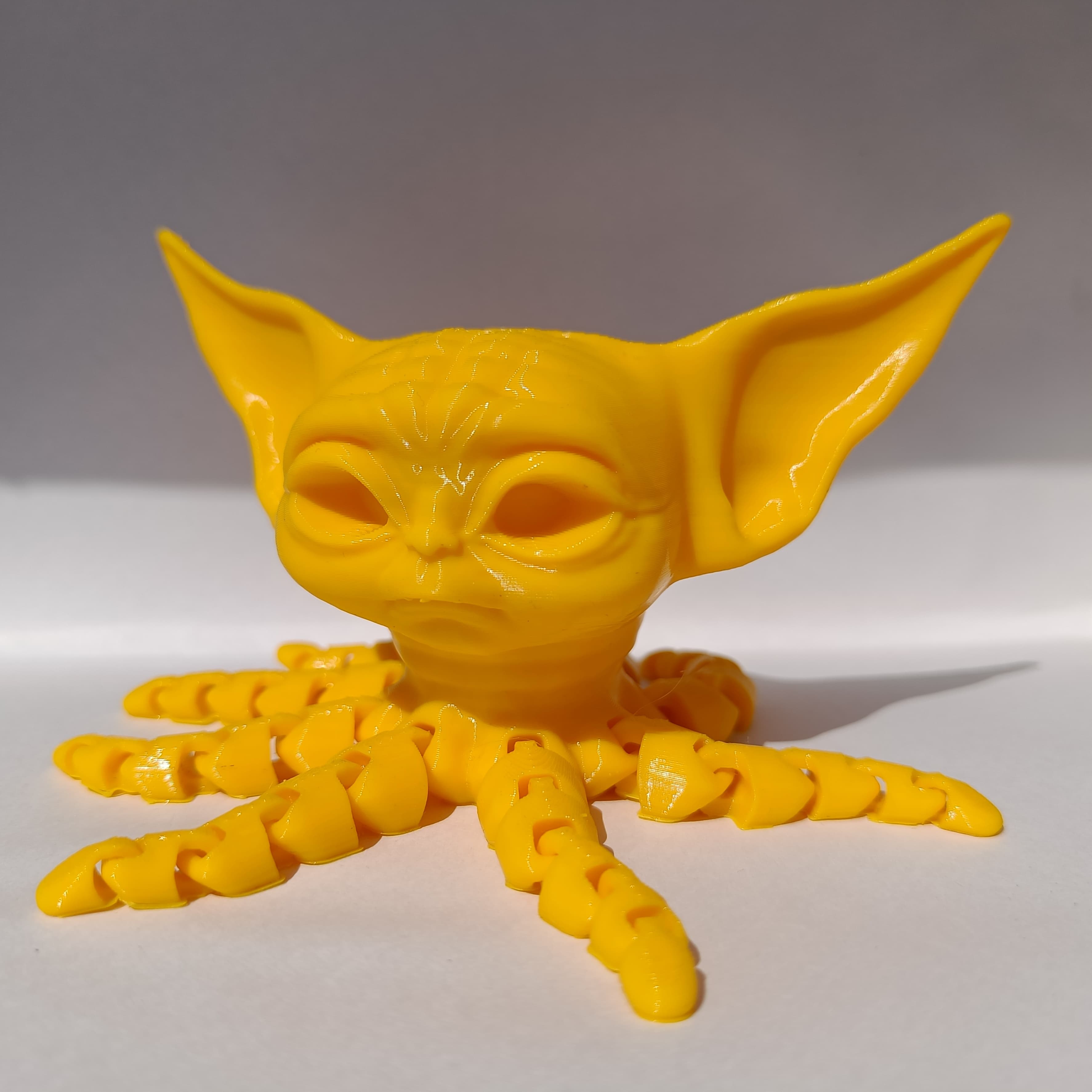 Yoda octopus (No Support Required) 3d model