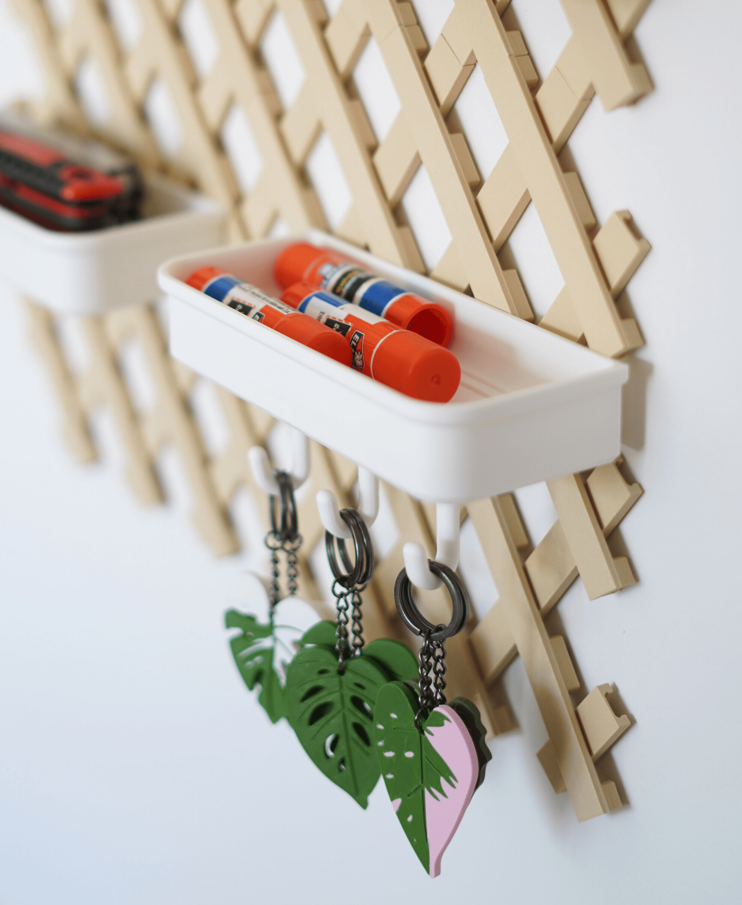 Trellis Storage System - Base Bundle | Pegboard Alternative 3d model