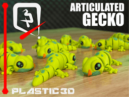 Articulated Gecko — Small Body, Big Personality 3d model