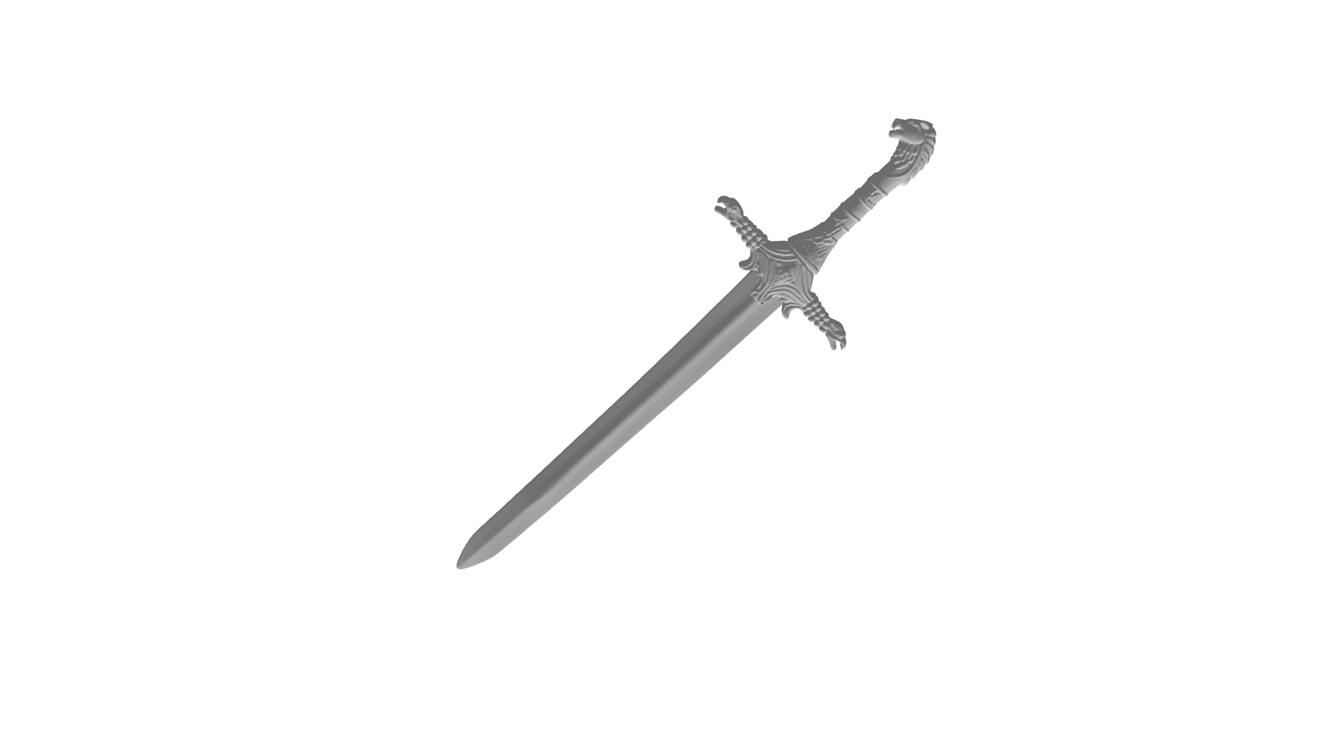 oathkeeper game of thrones sword 3d model
