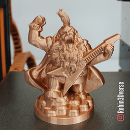 Dwarf Rockstar Support Free Remix - Timelapse: https://youtu.be/M-b8nnRR3pw - 3d model