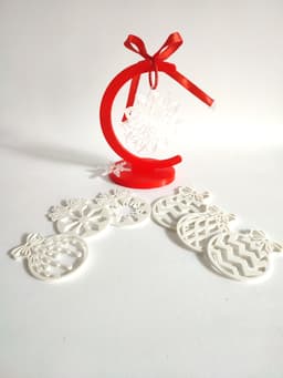 Christmas decoration WrappingUp2023 3d model