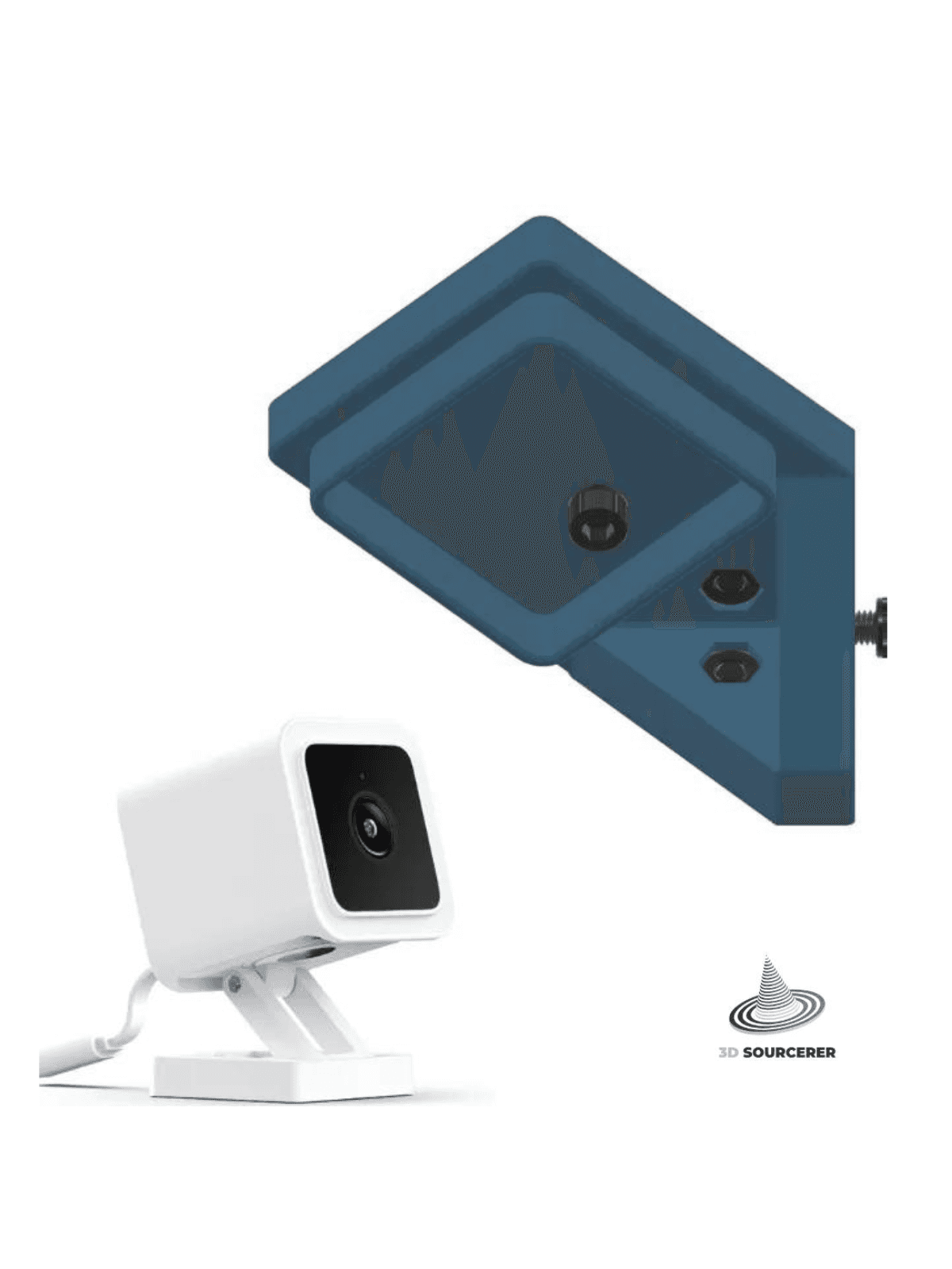 DELACK Enclosure Wyze CAM V3 Camera Mount 3d model