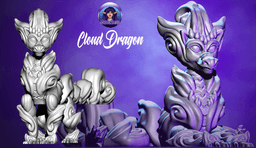 Cloud Dragon - Articulated Dragon 3d model