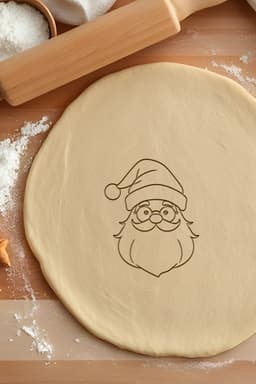 Noel Cookie Cutter, Biscuit Cutter 3d model