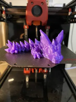 Awesome Print, Tadlings fit perfect on the Voron 0, Filament DREMC Nebula Purple. 3d model