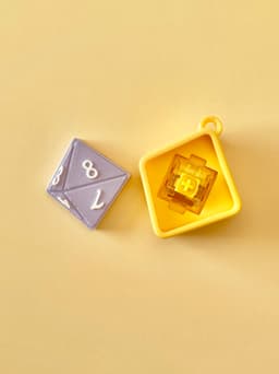 Dice Clicker Keychain Fidget Toy Bundle 3d model