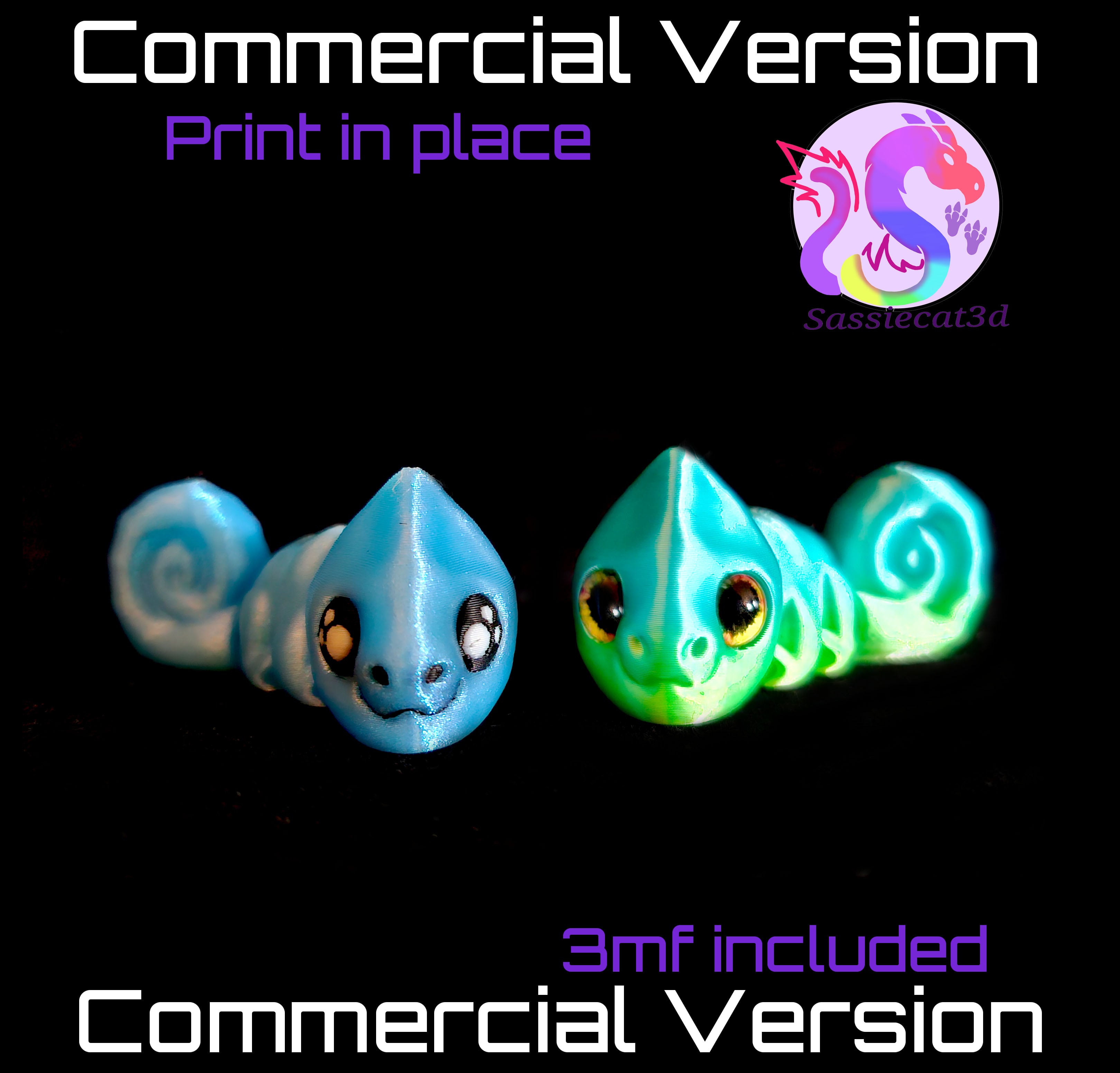 Chameleon Flexi (Commercial Use) 3d model