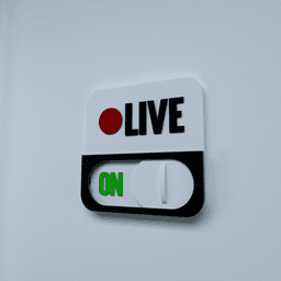 LIVE DOOR PLATE - ON AND OFF 3d model