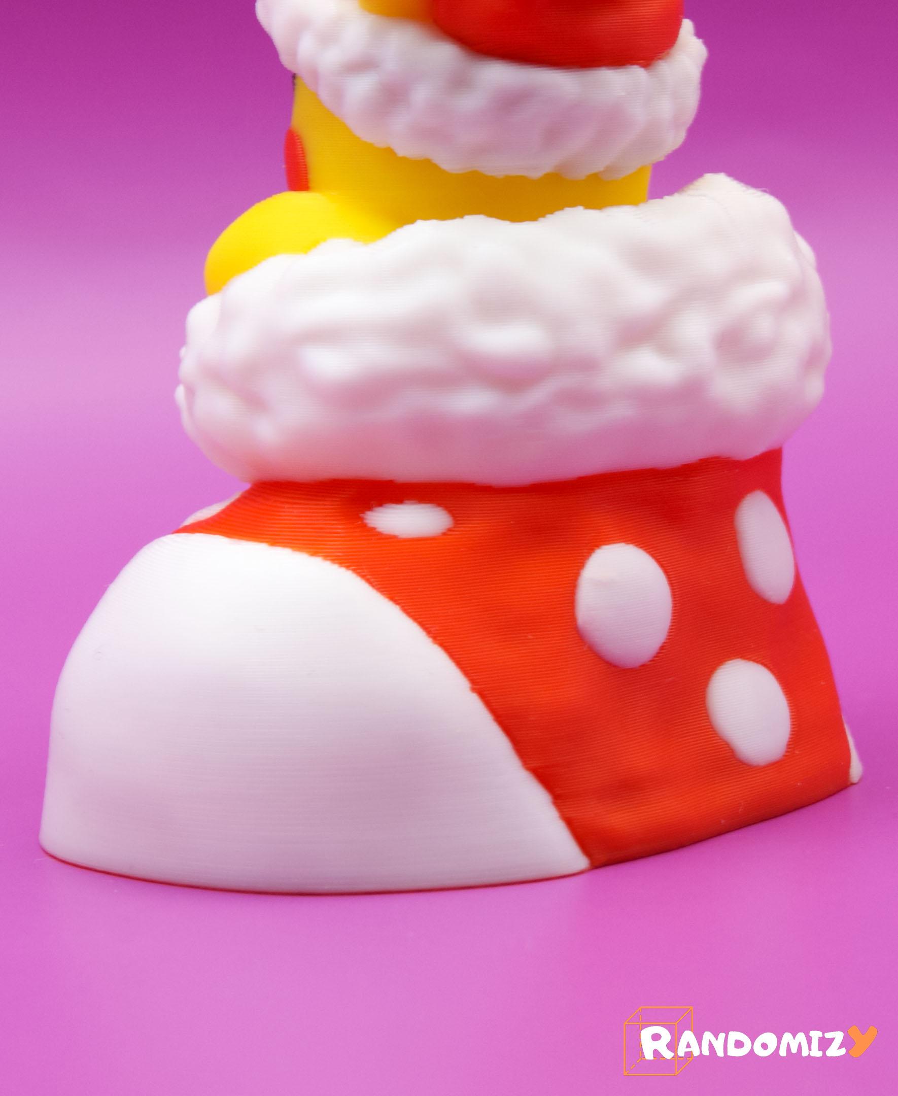 Pikachu in a Christmas Sock_Pose 2 (Decorated Sock)(Fanart) 3d model