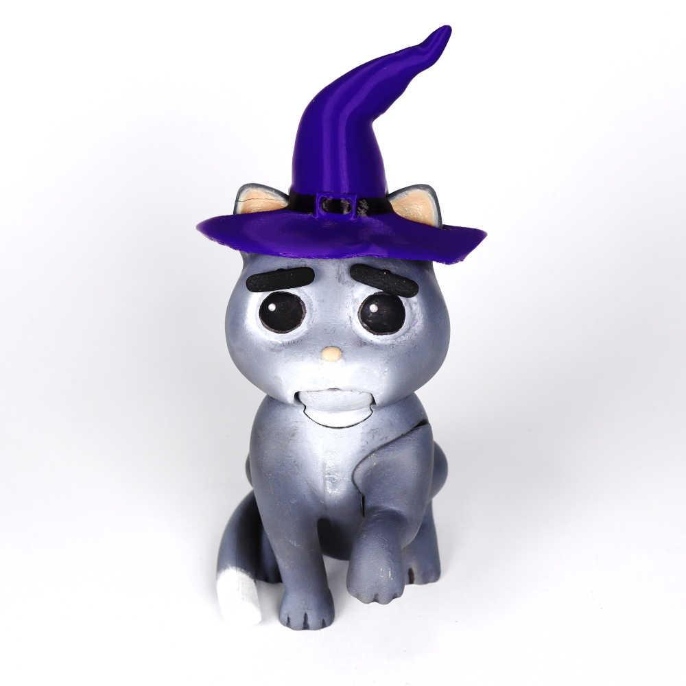 HALLOWEEN LOVELY ANGRY CAT - HAT 3d model