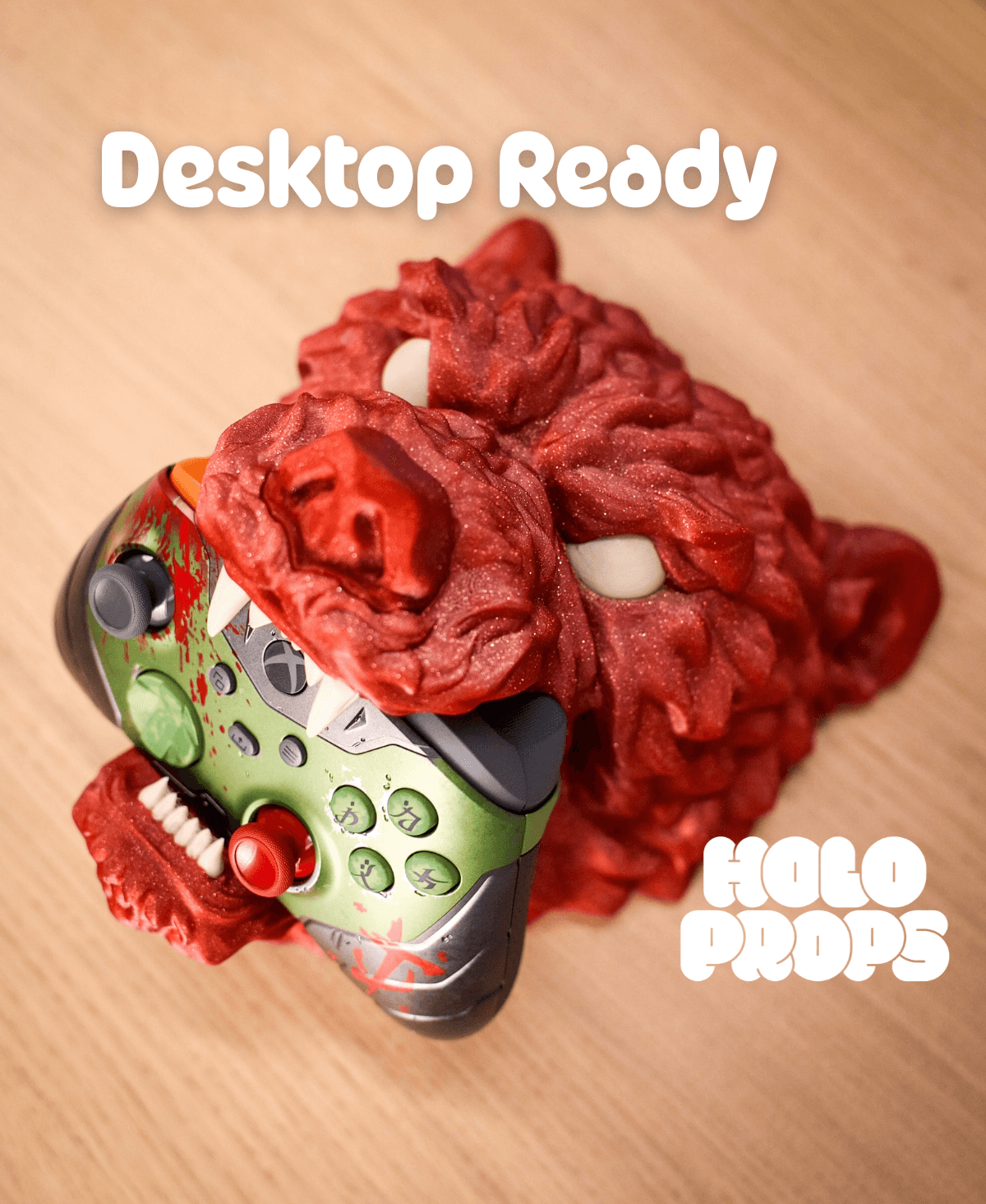 Controller_Bear_SingleColor_Holoprops.3mf 3d model