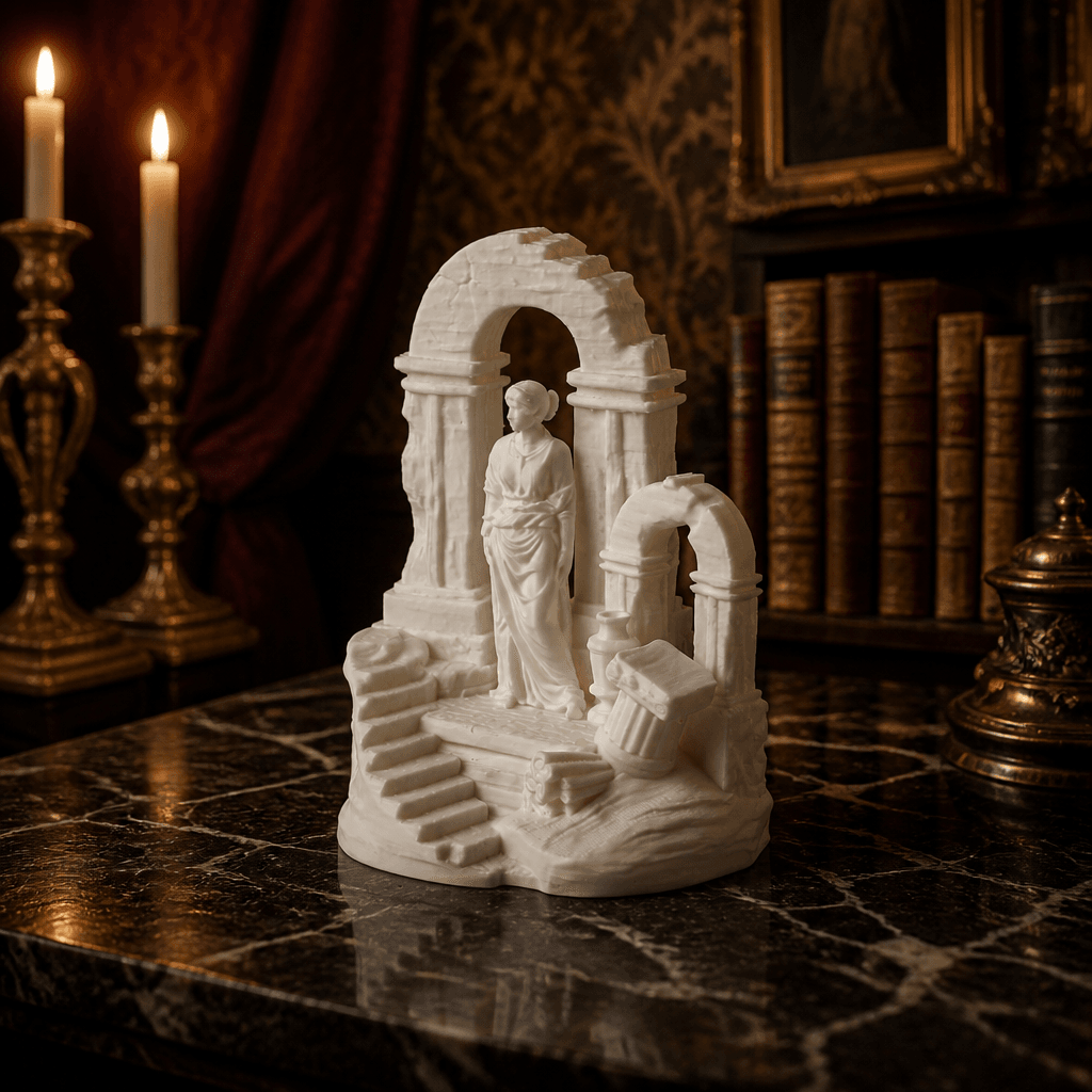 Aphrodite in Ruins - Elegant Classical Sculpture 3d model